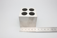 Tungsten Heavy alloy blank Tungsten alloy workpiece Tungsten alloy square with hole