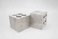 Custom-made Tungsten Heavy alloy blank Tungsten alloy workpiece Tungsten alloy square with hole
