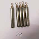 Tungsten Alloy Skinny Dropshot Weight 3.5g   97% tungsten purity