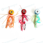 Hot Sale Tungsten Fishing Weight Tungsten Round Jig Fishing Sinkers With Colors Tungsten Tairubble rigs