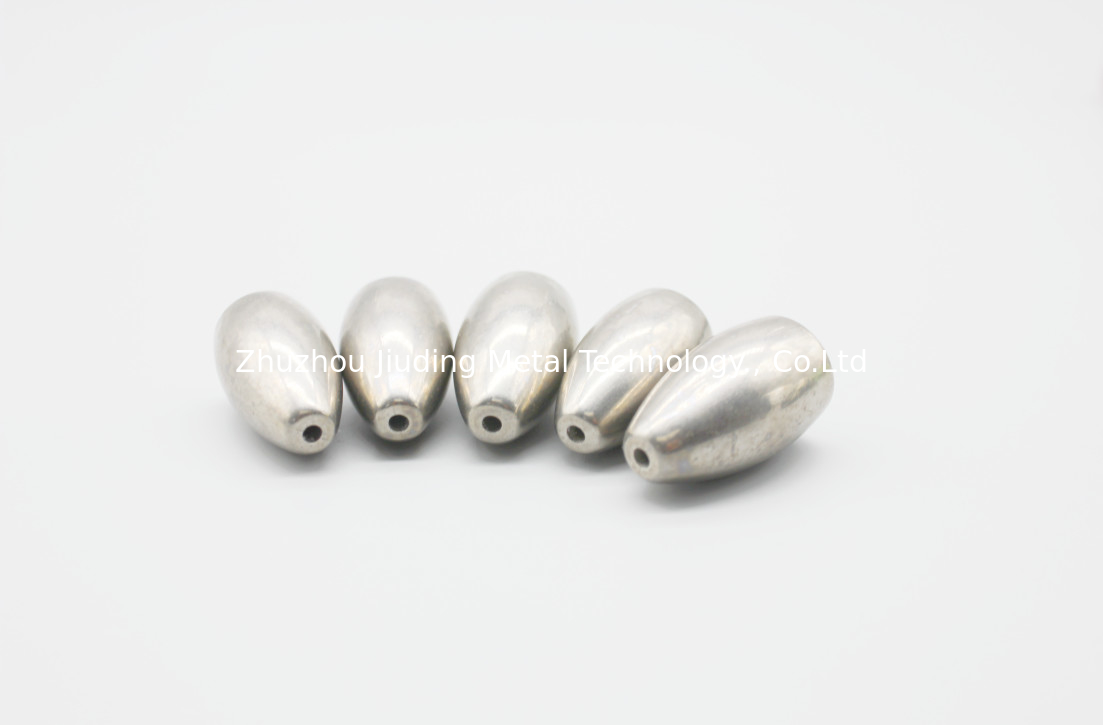 Chinese Supplier Bass Fishing Tungsten Bullet Weight With Plastic Insert 97% tungsten